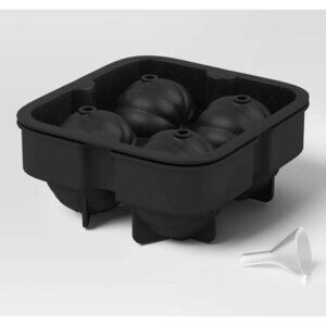 Halloween Pumpkins Silicone Ice Cube Tray Black - Threshold™ Jack O Lantern